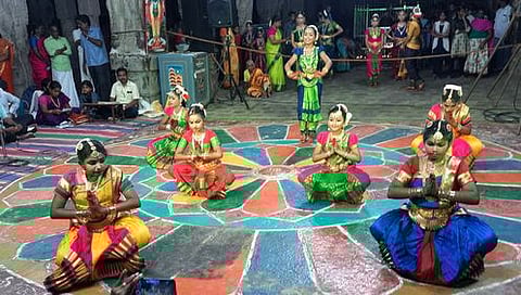 திருவையாறு கோயிலில் ஐயாறப்பா் நாட்டியாஞ்சலி