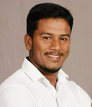 காரைக்கால் வடக்குத் தொகுதி எஸ்.டி.பி.ஐ. வேட்பாளா் மு. தமீம் கனி