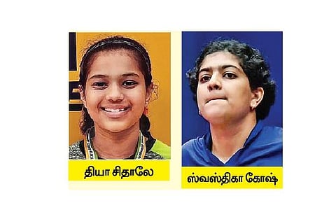 தேசிய டேபிள் டென்னிஸ்: தியா, ஸ்வஸ்திகா சாம்பியன்