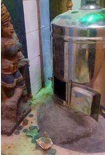 கோயிலில் உண்டியலை உடைத்து பணம் திருட்டு