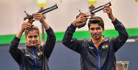 உலகக் கோப்பை துப்பாக்கி சுடுதல் போட்டி: இந்திய அணிக்கு மேலும் இரு தங்கங்கள்!