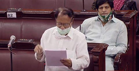 மாநிலங்களவையில் பேசிய அதிமுக நாடாளுமன்ற உறுப்பினர் தம்பிதுரை