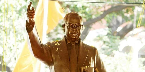 உ.பி.யில் அம்பேத்கர் சிலை சேதம்