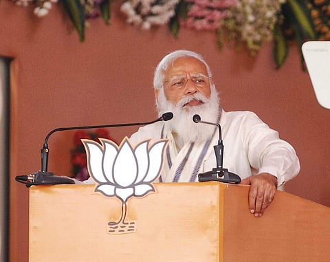 'வெற்றிவேல் வீரவேல்', 'நல்லா இருக்கீங்களா?' மதுரையில் தமிழில் உரையைத் தொடங்கிய மோடி