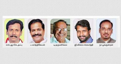 வேலூர் கோட்டையில் வெற்றிக்கொடி நாட்டுவது யாா்?