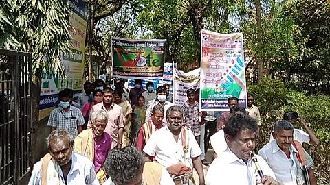 தேர்தல் விழிப்புணர்வு பிரசாரம்