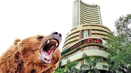 ‘கரடி’ ஆட்டம்: மேலும் 471 புள்ளிகளை இழந்தது சென்செக்ஸ்!