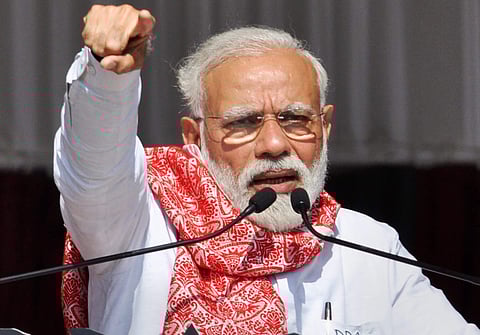 அசாமில்  மதியம் 2 மணி நிலவரப்படி 77 தொகுதிகளில் பாஜக முன்னிலை