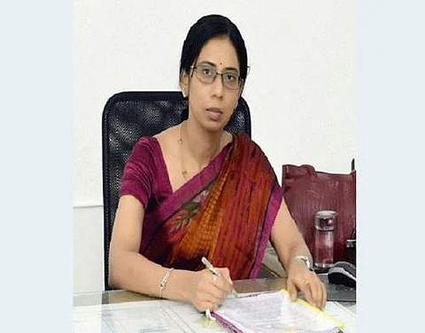 புதுக்கோட்டை மாவட்ட ஆட்சியா் பி. உமா மகேஸ்வரி