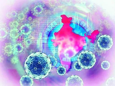 இந்தியாவில் தினசரி கரோனா பாதிப்பு 50 ஆயிரத்துக்கு கீழ் குறைந்தது