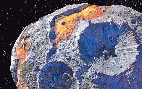 'சைக்' சிறுகோளின் சொத்து மதிப்பு!