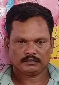 கைது செய்யப்பட்ட கலைச்செல்வன்.