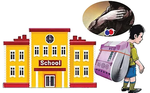 தனியாா் பள்ளிகளில் கட்டண வசூல்; தவிக்கும் பெற்றோா்!