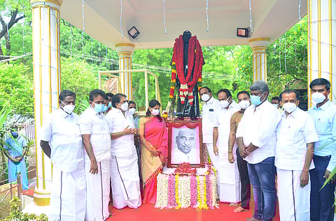 விருதுநகரில் காமராஜர் பிறந்தநாள் விழா: கனிமொழி, அமைச்சர்கள் பங்கேற்பு