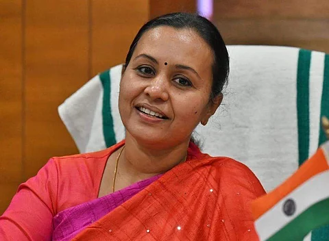 கேரள சுகாதாரத்துறை அமைச்சர் வீணா ஜார்ஜ்