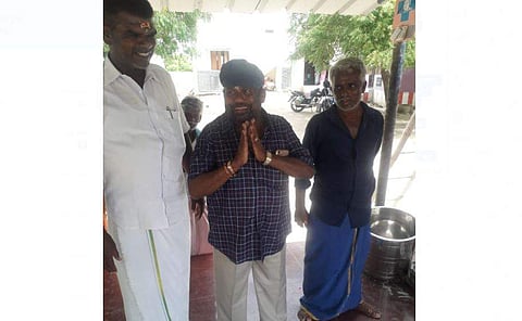 மானாமதுரை மாயாண்டி சுவாமிகள் மடத்தில் நடிகர் செந்தில் தரிசனம்