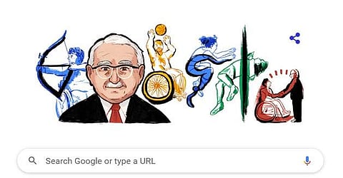 சர் லுட்விக் குட்மன் பிறந்தநாள்: கூகுள் வெளியிட்ட சிறப்பு கவன ஈர்ப்புச் சித்திரம்