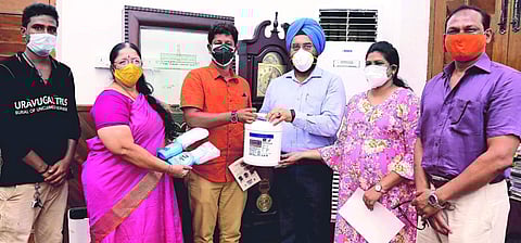 நகா்ப்புற சமுதாய நல மையங்களுக்கு ரூ.16 லட்சம் மதிப்பில் மருத்துவ உபகரணங்கள்