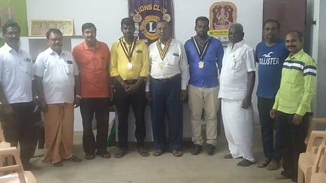 பாவூா்சத்திரம் அரிமா சங்கக் கூட்டம்