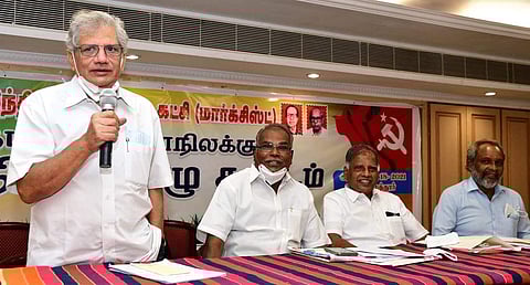 காபூல் வாழ் இந்தியர்களை காக்க மத்திய அரசு  தவறிவிட்டது: சீதாராம் யெச்சூரி குற்றச்சாட்டு