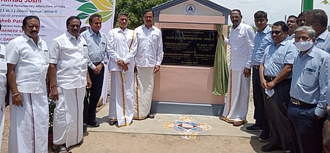 என்எல்சி 2-ஆவது சுரங்கத்தில் சுற்றுச்சூழல் பூங்கா: மத்திய அமைச்சா் திறந்துவைத்தாா்