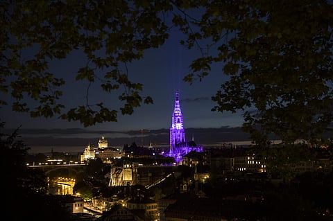 சுவிட்சர்லாந்தில் உள்ள பெர்னீஸ் கதீட்ரல் முன்ஸ்டர்