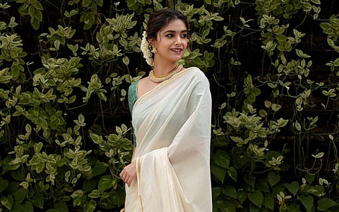 இது என்ன மாயம்' படத்தின் மூலம் தமிழில் அறிமுகமானவர் கீர்த்தி சுரேஷ்.