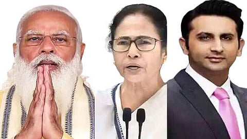 மிகுந்த செல்வாக்குள்ள 100 போ் பட்டியலில் பிரதமா் மோடி, மம்தா, அதாா் பூனாவாலா