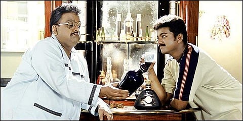 பிரியமானவளே படத்தில் எஸ்.பி.பி. - விஜய்