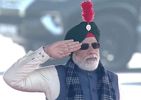 கரியப்பா மைதானத்தில் பிரதமர் மோடி