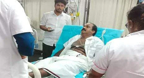 ரயில் பயணத்தின்போது அமைச்சருக்கு திடீர் உடல்நலக்குறைவு!