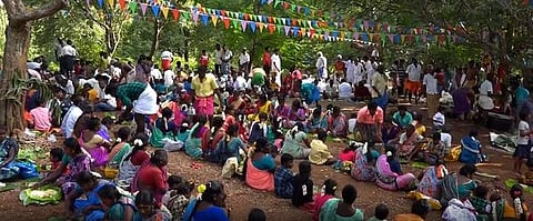 மழை பெய்ய வேண்டி மதுரையில் அசைவ உணவு படையல் திருவிழா