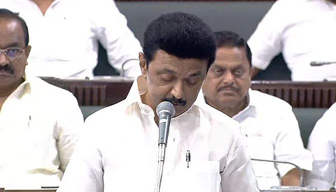 சட்டப்பேரவையில் பேசிய முதல்வர் மு.க.ஸ்டாலின்