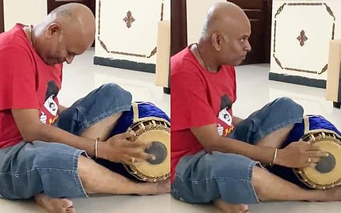 மிருதங்கம் வாசிக்கும் இயக்குநர் வெங்கட் பிரபு - பிரபல நடிகர் பகிர்ந்த விடியோ