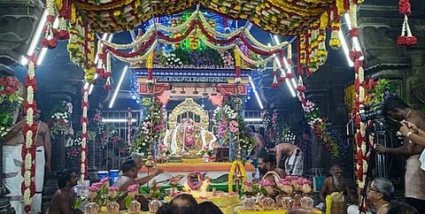 திருச்செந்தூர் சுப்பிரமணிய சுவாமி கோயிலில் கந்த சஷ்டி விழா யாகசாலை பூஜையுடன் தொடங்கியது.