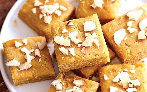 பால் முந்திரி இனிப்பு