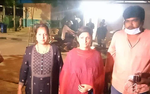சின்னத்திரை நடிகர்-கணவர் மீது நடிகை புகார்! கண் முன்னே முத்தம் தருவதாகக் குற்றச்சாட்டு!