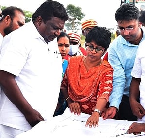 நவ. 28-இல் எறையூா் சிப்காட் தொழில்நுட்பப் பூங்காவுக்கு அடிக்கல்: முதல்வா் பங்கேற்பு; முன்னேற்பாடு பணிகள் ஆய்வு