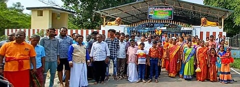 காஞ்சிபுரம் தும்பவனத்தம்மன் கோயிலுக்கு திடீர் பூட்டு!