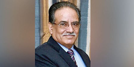 நேபாளம்: பிரதமா் பதவி கோருகிறாா் பிரசண்டா தேவுபாவுடன் சந்திப்பு