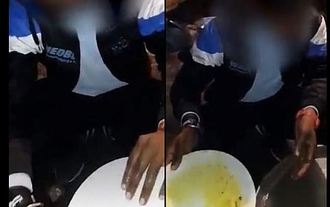 திருமண வீட்டில் பாத்திரம் கழுவும் எம்.பி.ஏ.  மாணவர்