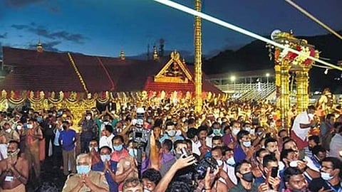 சபரிமலை ஐயப்பன் கோயில் (கோப்புப்படம்)