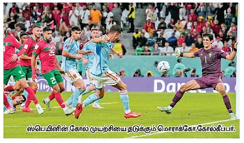 வரலாறு படைத்தது மொராக்கோ