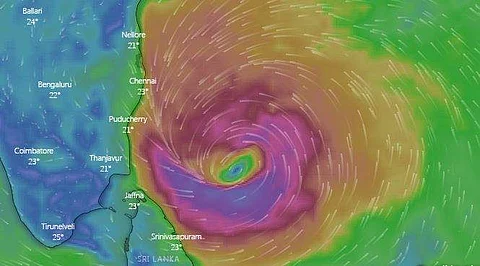 தீவிர புயலாக மாறியது மாண்டஸ் புயல்
