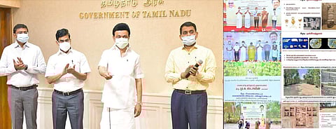 சிவகங்கை மாவட்டம் கீழடியில் 8-ம் கட்ட அகழாய்வுப் பணிகளை முதல்வர் மு.க.ஸ்டாலின் இன்று காணொலி மூலமாக தொடக்கிவைத்தார். 