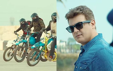 பைக்குகளில் துரத்தும் வில்லன்கள்... முறியடிப்பாரா அஜித்: வெளியான வலிமை பட புதிய ப்ரமோ