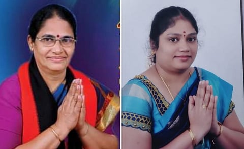 மாநகராட்சி தோ்தலில் தாய், மகள் வெற்றி