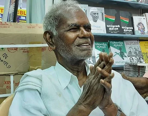 முதுபெரும் இடதுசாரி தலைவரும், சுதந்திரப் போராட்ட வீரருமான ஆர்.நல்லகண்ணு