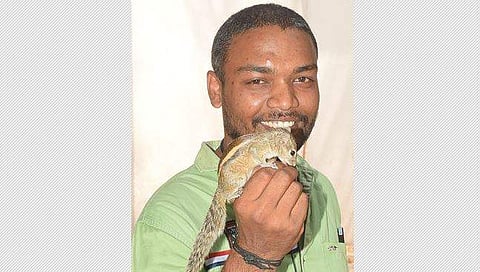 ஐடி ஊழியர் ஹரியுடன் அணில் அப்பு