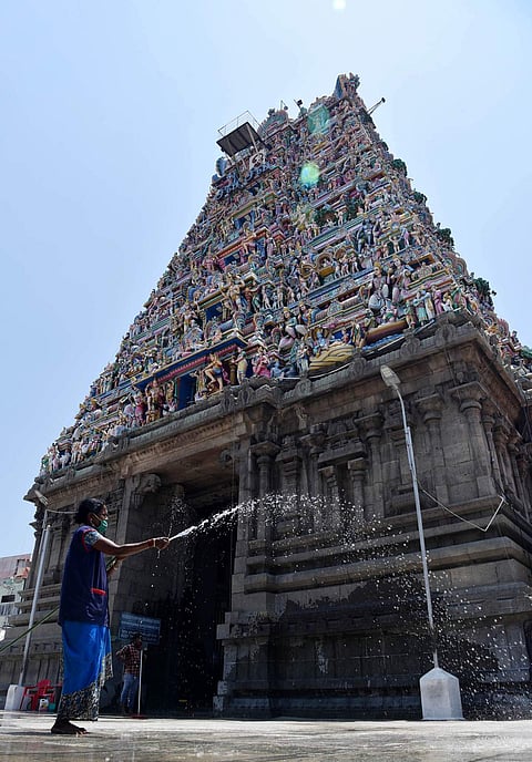 மயிலாப்பூா் கபாலீஸ்வரா் கோயில் தோ் திருவிழா: பாதுகாப்புப் பணியில் 1,500 காவலா்கள்: போக்குவரத்து மாற்றம்